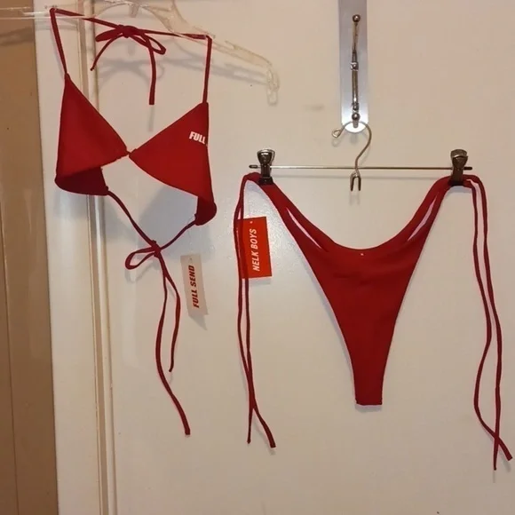 NIP - Fullsend By Nelk bikini triangle top Set - Size XL - Picture 4 of 8